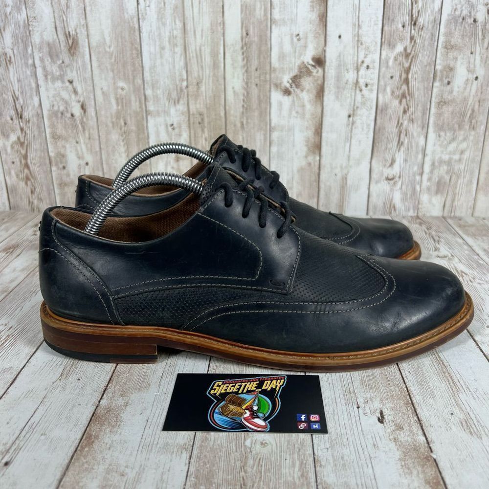Florsheim Black Leather Loafers